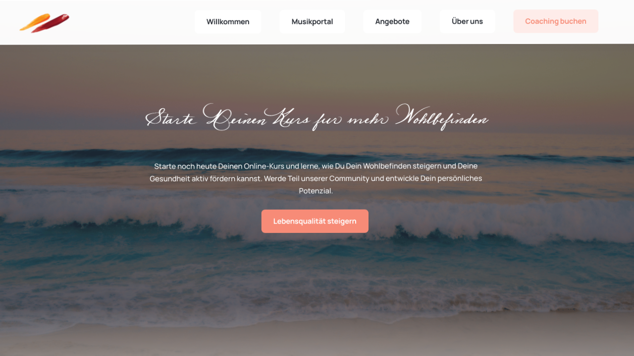 Desktop Website