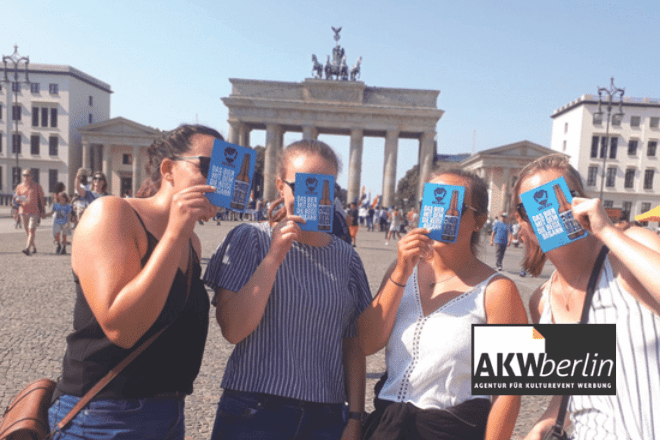 AKW Flyerverteilung Berlin