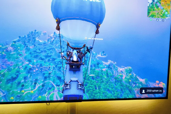 2159 Zuschauer auf Twitch Live bei Fortnite